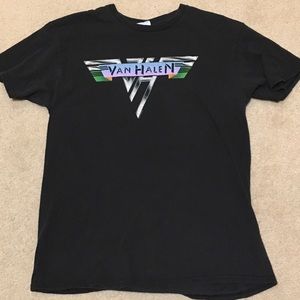 Van Halen Retro Looking T-Shirt- Womens